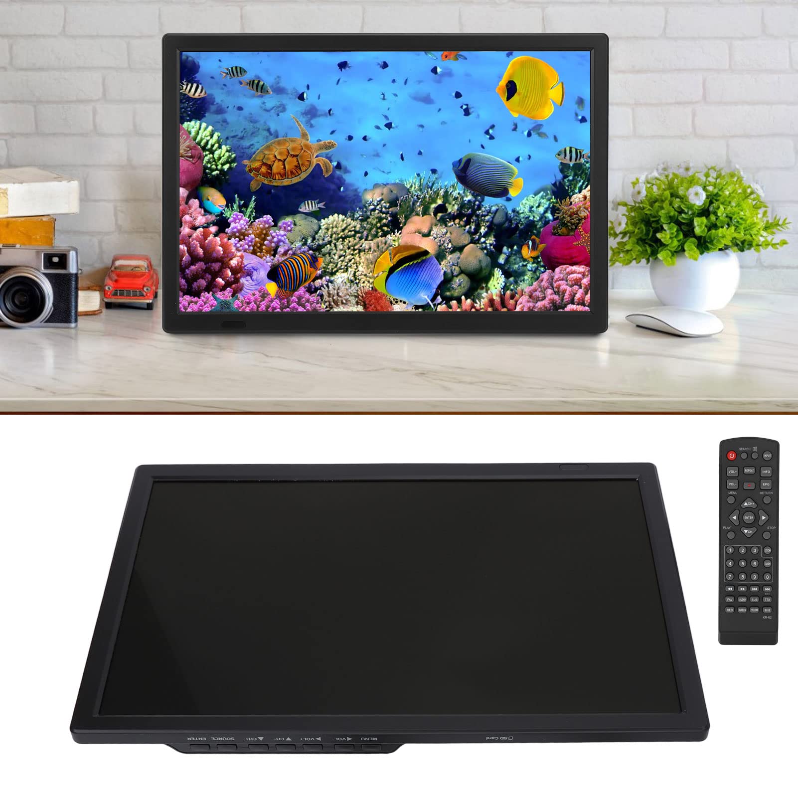 Amazon | デジタルテレビ、16インチATSC標準1080PビデオUSB